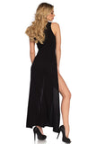 Load image into Gallery viewer, V Neck Long Nightdress Maxi Dress