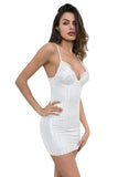 Load image into Gallery viewer, Womens Sleeveless Strappy Mini Dress With Lace Bra