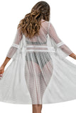 Load image into Gallery viewer, Womens Beach Wear Cover Up Lace Floral Long Maxi Dress