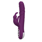 Load image into Gallery viewer, G Spot Clitoris Stimulation Rabbit Vibrator Purple