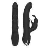 Load image into Gallery viewer, Rabbit Vibrator Rechargeable Personal Dildo Black