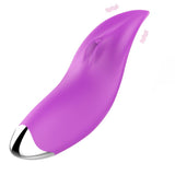 Load image into Gallery viewer, Remote Control Wearable Butterfly Vibrator Tongue Licking Stimulation Purple