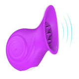 Load image into Gallery viewer, 9 Modes Snail-Shape Clitoral Vibrator Tongue Licking Rechargeable Purple