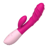 Load image into Gallery viewer, Rechargeable Personal Rabbit Vibrator Clit Stimulator Rose Red