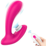 Load image into Gallery viewer, Soft Silica Gel Clitoral Vibrator Mute Design Rose Red