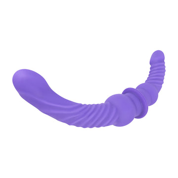 Purple Stimulating 17-inch Double Headed Dildo