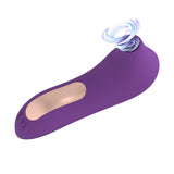 Load image into Gallery viewer, Mini Suction Clitoral Vibrator With 10 Intensities Modes Purple
