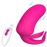 Load image into Gallery viewer, Anti-Shedding Design Remote Control Couple Vibrator Rose Red