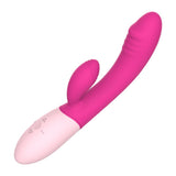 Load image into Gallery viewer, Usb Charging Personal Dildo Rabbit Vibrator Rose Red
