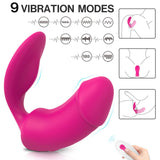 Load image into Gallery viewer, Double Stimulation Remote Control Wearable Butterfly Vibrator