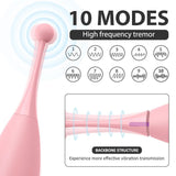 Load image into Gallery viewer, 10 Modes High Frequency G-Spot Clitoris Vibrator For Instant Orgasm Clitoral