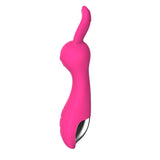Load image into Gallery viewer, G-Spot Clitoris Stimulation Rabbit Shape Vibrator Rose Red