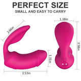 Load image into Gallery viewer, Double Stimulation Remote Control Wearable Butterfly Vibrator