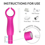 Load image into Gallery viewer, Detachable Bullet Vibrator With Elastic Clip