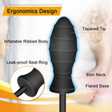 Load image into Gallery viewer, Silicone Expand Inflatable Anal Plug