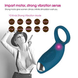 Load image into Gallery viewer, Silicone Vibrating Penis Ring Multi-Purpose