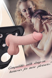 Load image into Gallery viewer, 8 Inch Ultra Realistic Skin Dildo With Moving Foreskin