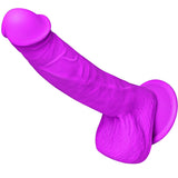Load image into Gallery viewer, 9.5 Inch Super Soft Liquid Realistic Silicone Dildo Purple