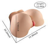 Load image into Gallery viewer, Buy sex doll torso with round and plump real ass