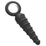 Load image into Gallery viewer, Spiral Pattern Anal Butt Plug With Pull Ring