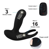 Load image into Gallery viewer, 16 Speeds Male Prostate Massager Anal Butt Plug Vibrator For Men Silicone Sex Toys Wireless Remote