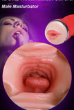 Load image into Gallery viewer, Male Masturbator Dual Hole Deep Throat Realistic Oral Vagina Sex Toy For Man Cup
