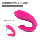 Load image into Gallery viewer, 4 Colors Soft Silica Gel Couple Vibrator Remote Control