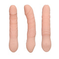 Realistic Vibrator Squeezable Waterproof Flesh