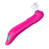 Load image into Gallery viewer, Clitoral Vibrator For Whole Body 9 Knocking Modes Rose Red