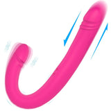Load image into Gallery viewer, 17.7 Inch Realistic Double-Ended Dildos For Anal Vagina Simulation Rose Red Dildo Vibrator