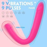 Load image into Gallery viewer, 17.7 Inch Realistic Double-Ended Dildos For Anal Vagina Simulation Dildo Vibrator