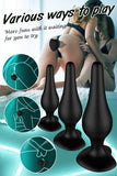 Load image into Gallery viewer, 3 Pack Silicone Anal Trainer Set With Suction Cup Plug