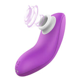 Load image into Gallery viewer, Clitoral Sucking Vibrator Nipple Sucker With 10 Frequencies Purple