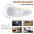 4 Kinds Size Super Suction Transparent Realistic Dildo