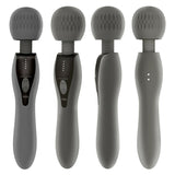 Load image into Gallery viewer, wand vibrator  handheld massager orgasm couples on clit black rechargable