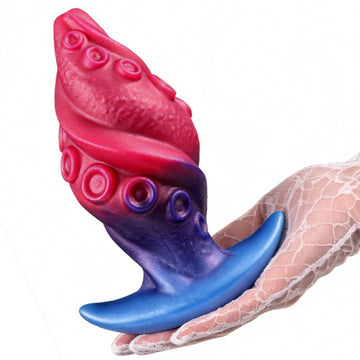 Tentacle Wearable Silicone Butt Plugs Fantasy Toy