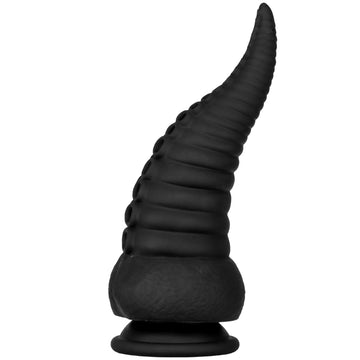 Black Tentacle 8 Inch Anal Dildo