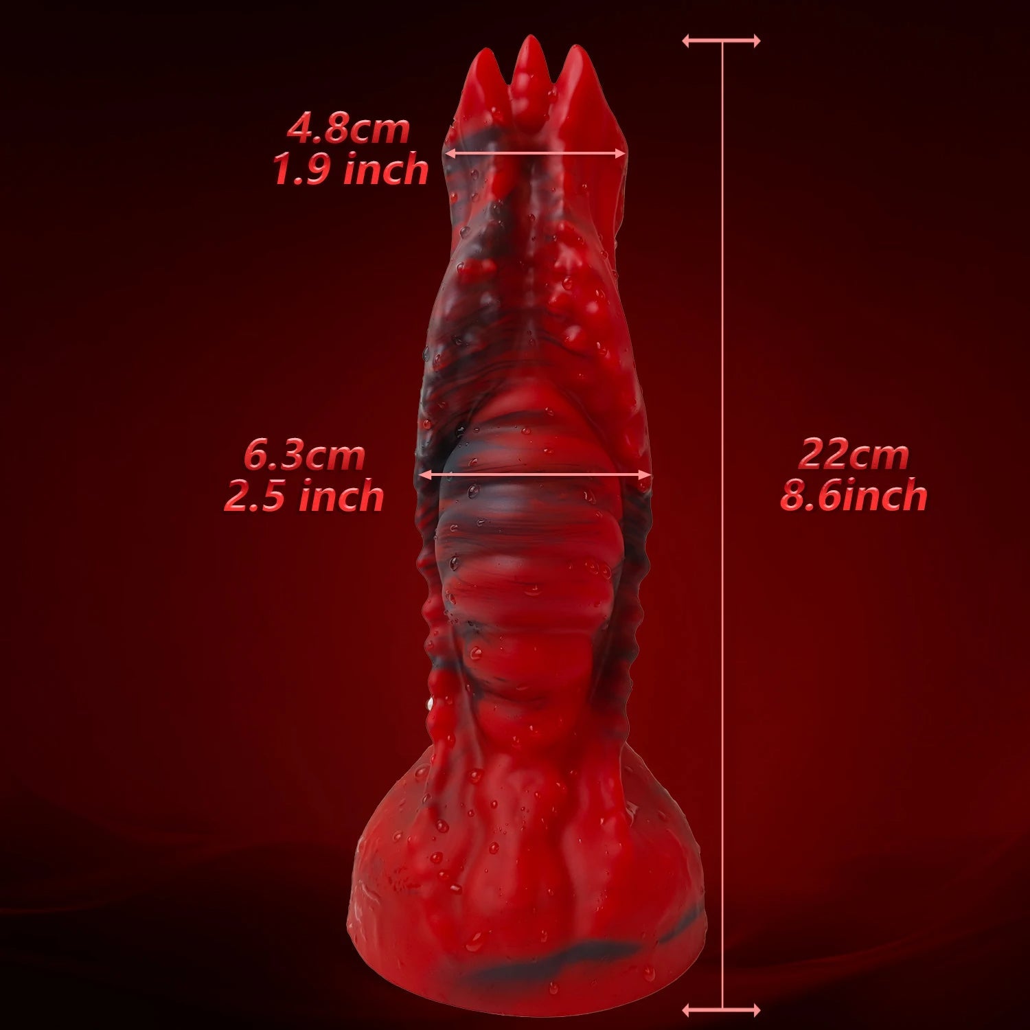 Knotted Dragon Dildo Adult Butt Plug