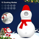 Laden Sie das Bild in den Galerie-Viewer, Orgasmia Sucking Vibrator Christmas Snowman Sex Toy