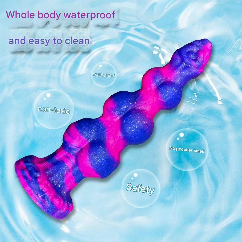 Huge Colorful Dog Wolf Monster Dildo