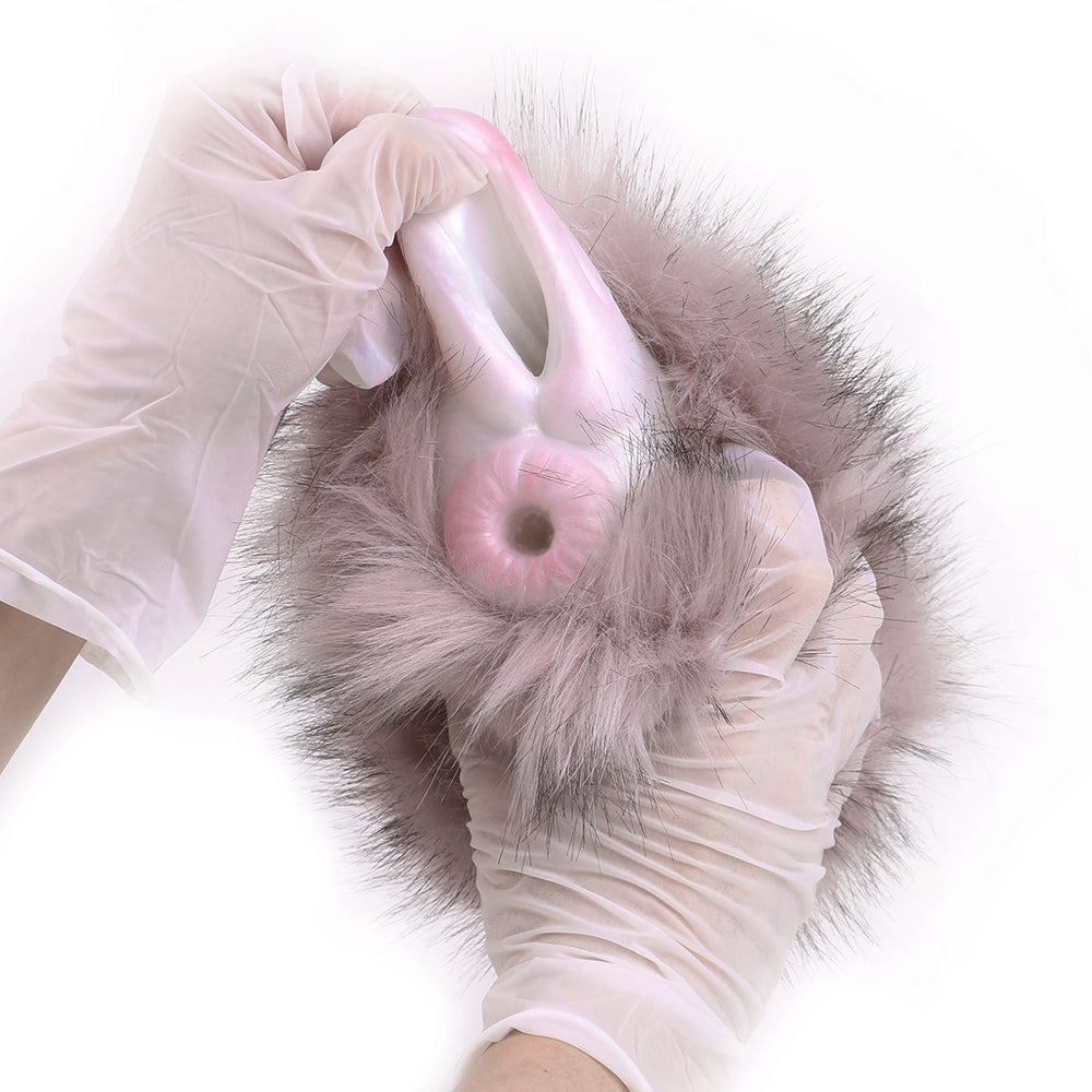 Double Anal Vaginal Plush Fantasy Animal Rabbit Pussy