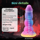 Load image into Gallery viewer, Colorful Dragon Light Up Fantasy Anal Dildos