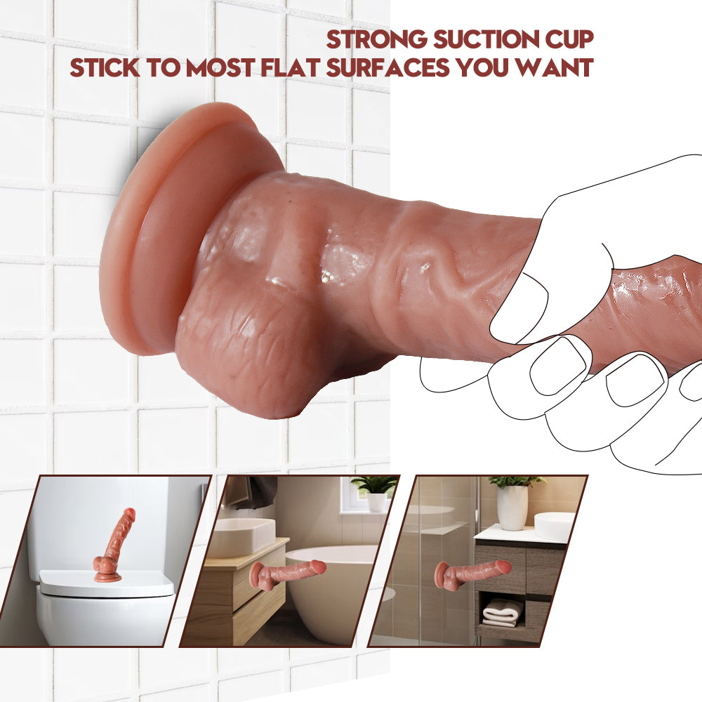 Silicone Curved Cheap Dildo