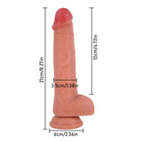 Laden Sie das Bild in den Galerie-Viewer, 8 Inch Slim Soft Realistic Dildo