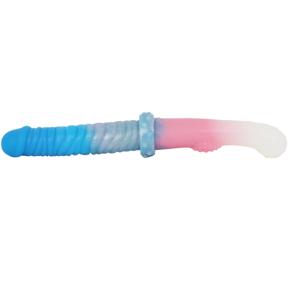 Colorful Silicone Lesbian Double Head Dildo