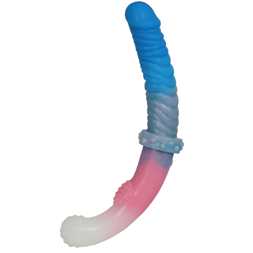 Colorful Silicone Lesbian Double Head Dildo