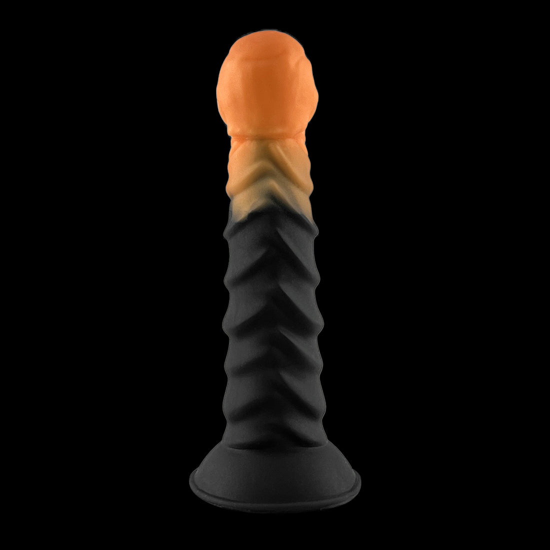 6 Inch Silicone Black Trump Dildo