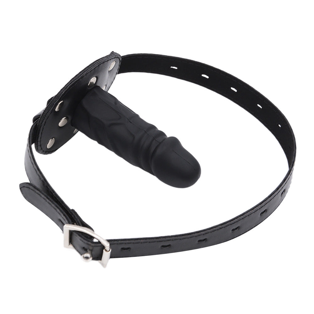 Sex Slave Gag BDSM Dildo Mask