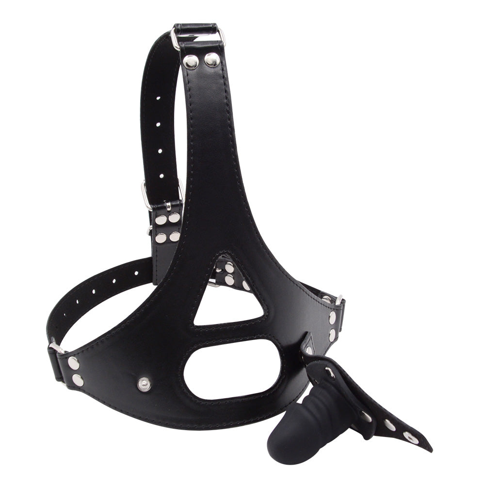 Slave Mask BDSM Toys Dildo Gag