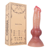 Carica l&#39;immagine nel visualizzatore di Gallery, Wolf Dildo Knots Silicone 7 inch